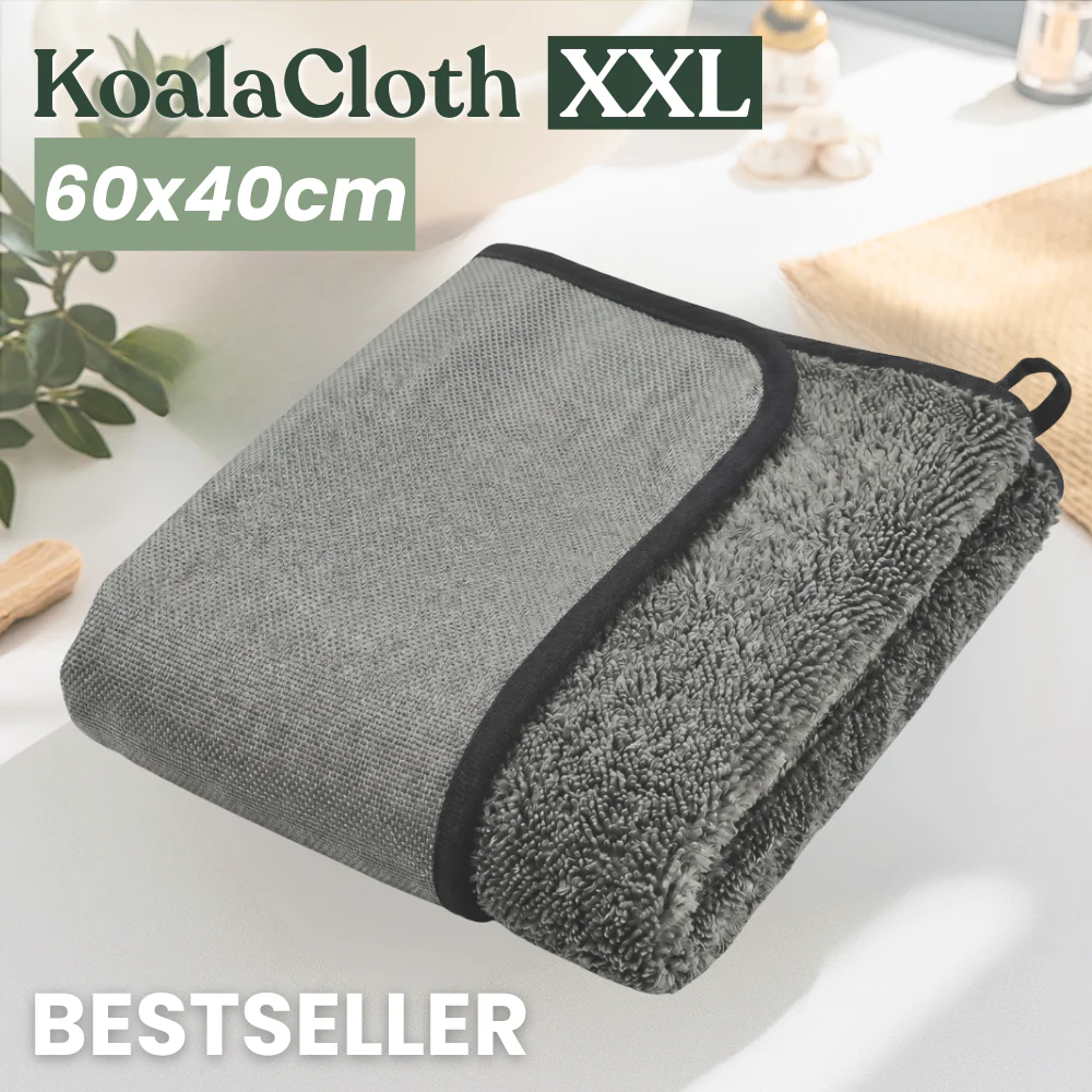KoalaCloth XXL (60x40cm) – Streak-Free Cleaning With Just Water
