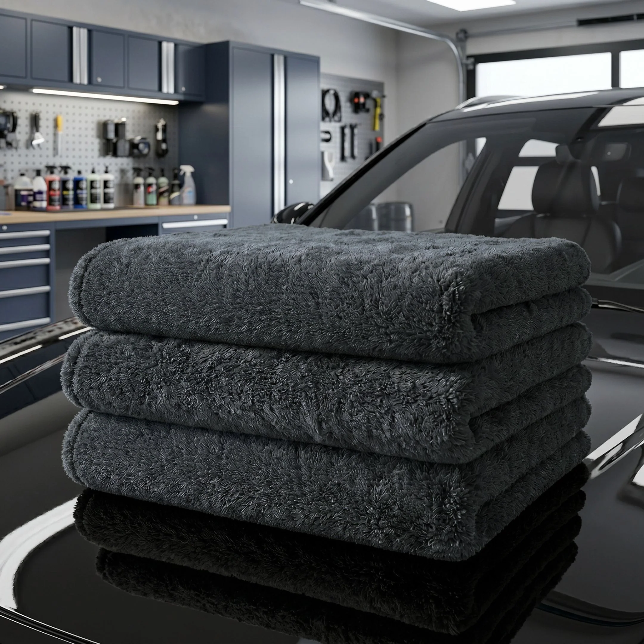 Koala Mammoth Towel – 1300 GSM Car Cleaning & Drying Cloth (90×60 cm) - Image 4