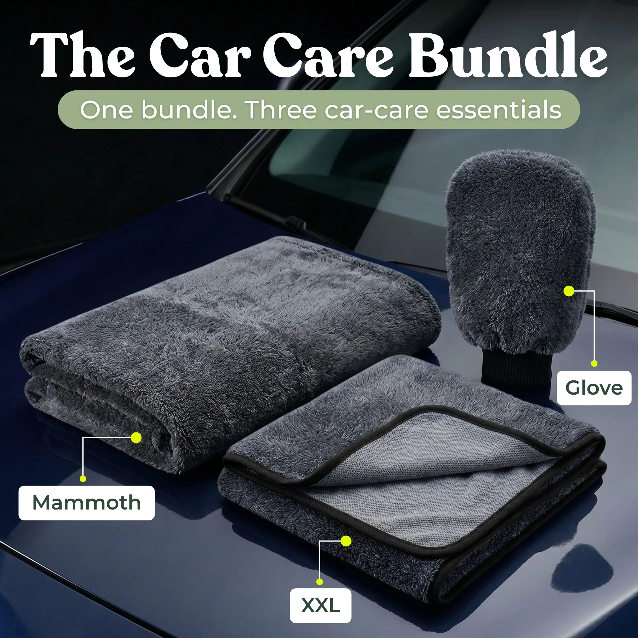 KoalaCloth Ultimate Car Kit – Wash, Dry & Detail for a Showroom Finish
