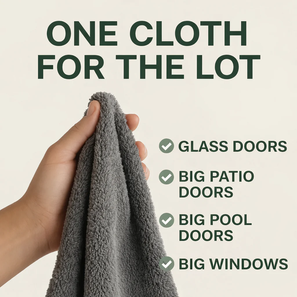 KoalaCloth XXL — Window & Glass Door Cleaning Cloth (60×40 cm) - Image 5